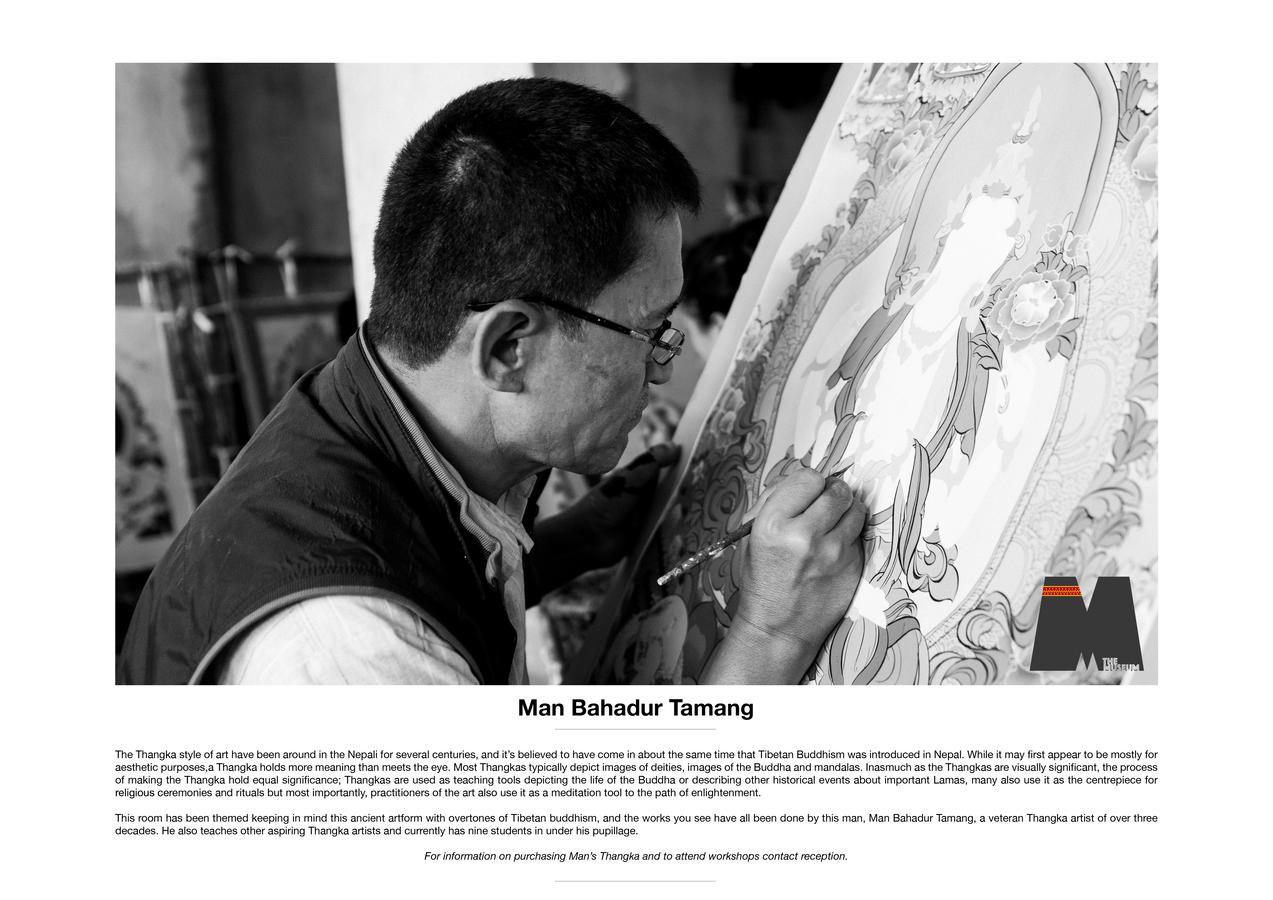 The Museum Bed & Breakfast Kathmandu Bagian luar foto